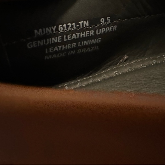 NWOB Marc Joseph New York Nebraska (tan napa) Men’s Leather Shoes Loafers 9.5 - Picture 8 of 10